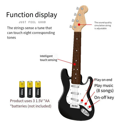 Skorter | 4-String E-Guitar Toy for Kids - Portable Musical Instrument, Perfect Gift for Young Musicians
