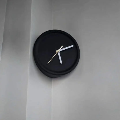 Skorter | SilentCorner - Silent Wall Clock without Drilling for Corners in the House
