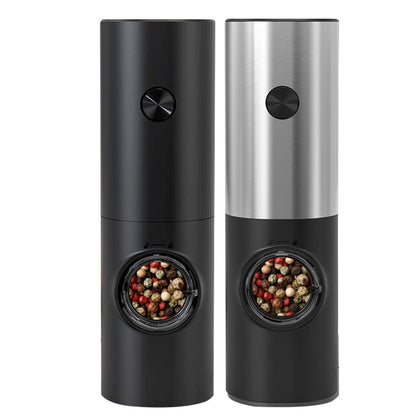 Skorter | Electric automatic pepper and salt mill with LED light and adjustable grind - Perfect for the kitchen or the restaurant