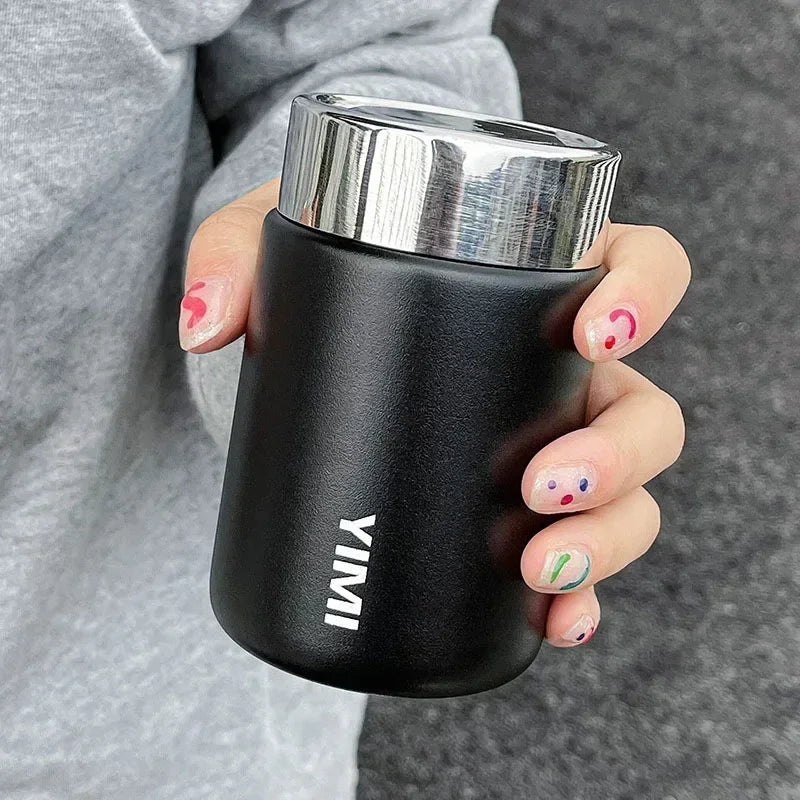 Skorter | 230ml Mini 316 Stainless Steel Portable Thermos - Pocket Vacuum Bottle