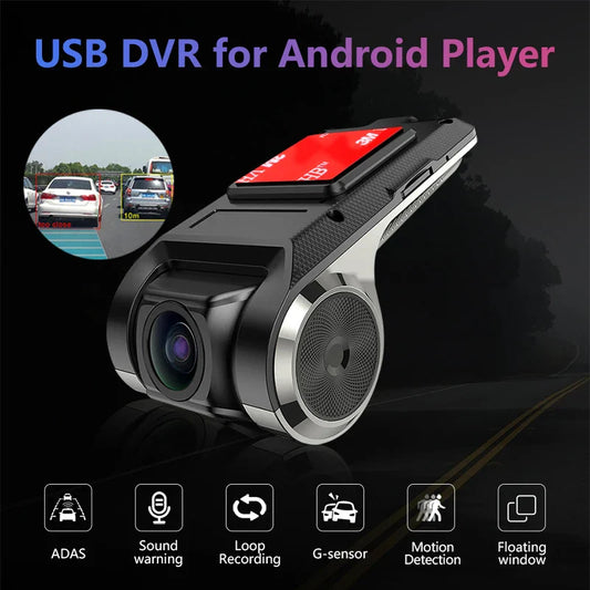 Skorter | Android Car DVD Player with DVR & ADAS Dash Cam