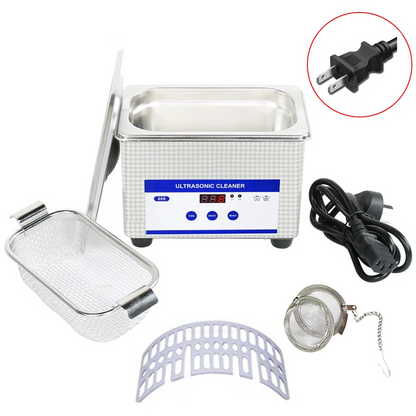 Skorter | Ultrasonic Glasses Cleaner 40kHz Stainless Steel Jewellery Cleaning Machine – ClearWave