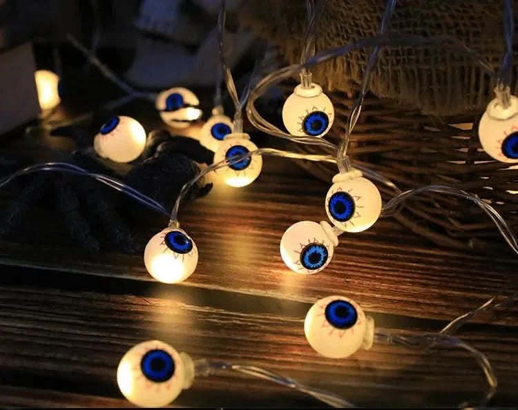 Skorter | Halloween LED Pumpkin & Skull String Lights
