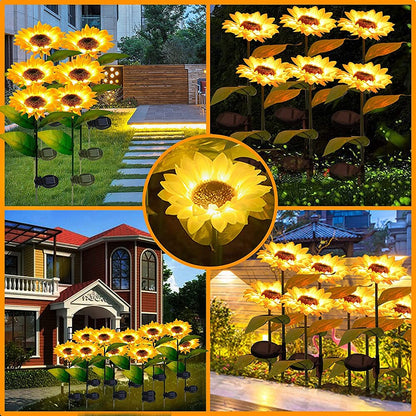 Skorter | Solar-Sunflowers: Waterproof Garden Joy