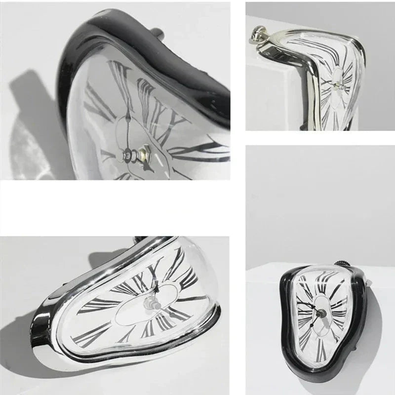 Skorter | Melting Clock - Surrealistic Style - Unique Decorative Artwork