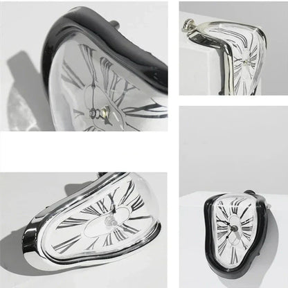 Skorter | Melting Clock - Surrealistic Style - Unique Decorative Artwork
