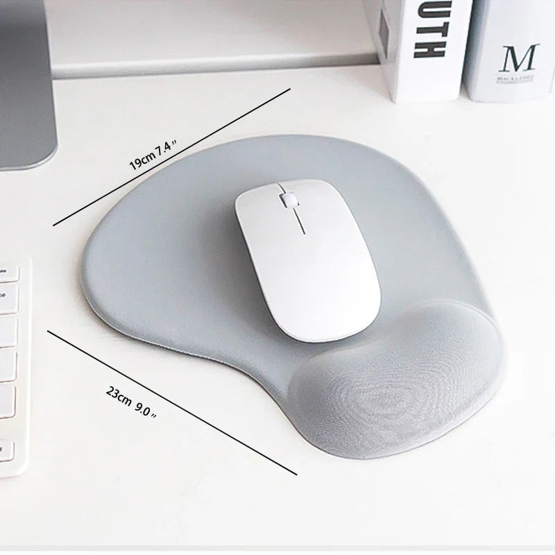 Skorter | Cute Silica Gel Ergonomic Wrist Rest Mouse Pad - ly Movable for PC & Laptop