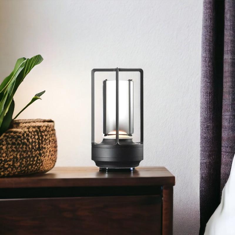 Skorter | Cordless Nordic Desk & Bedside Lamp with Touch Controls – Sleek Rechargeable LED Light for Home Décor, Living Rooms, and Skorter | Bedrooms -
