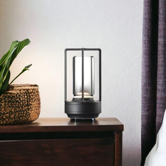 Skorter | Cordless Nordic Desk & Bedside Lamp with Touch Controls – Sleek Rechargeable LED Light for Home Décor, Living Rooms, and Skorter | Bedrooms -
