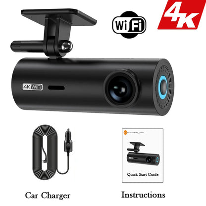 Skorter | 4K Car Dash Cam with WiFi & 24h Parking Monitor