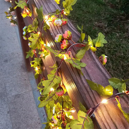 Skorter | Artificial Vine Plants with LED Lights for Hanging