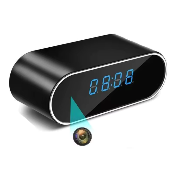 Skorter | Nightstand Clock Video Camera with Night Vision and Motion Detection WIFI Control