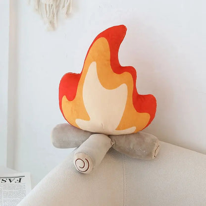 Skorter | Cartoon Campfire Cushion