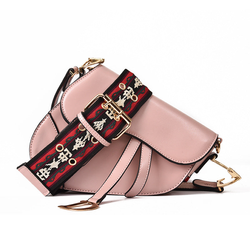 Skorter | Luxurious Women's Shoulder Bag - exclusive PU - leather Saddle Bag