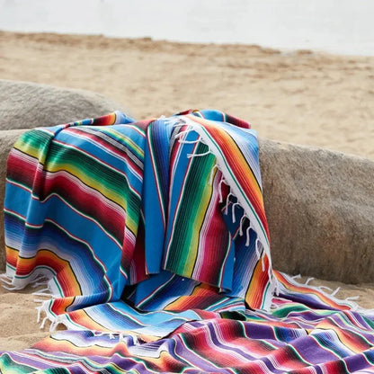 Skorter | Colorful Mexican Serape Blanket