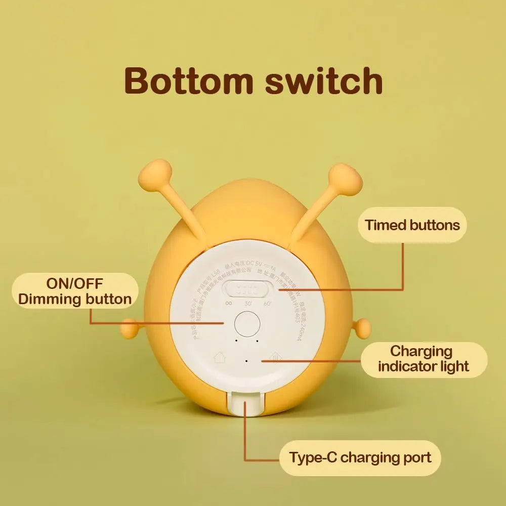 Skorter | Banana Night Light - 7-Color Dimmable Touch Lamp