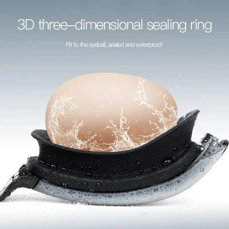 Skorter | Adult Swimming Goggles with One-Piece Earplugs - Anti-Fog