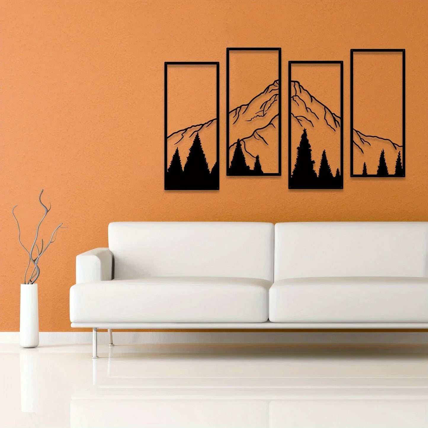 Skorter | Mountain Frame Unique Wall Art