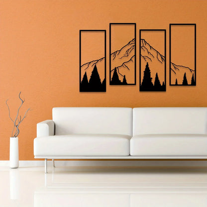 Skorter | Mountain Frame Unique Wall Art