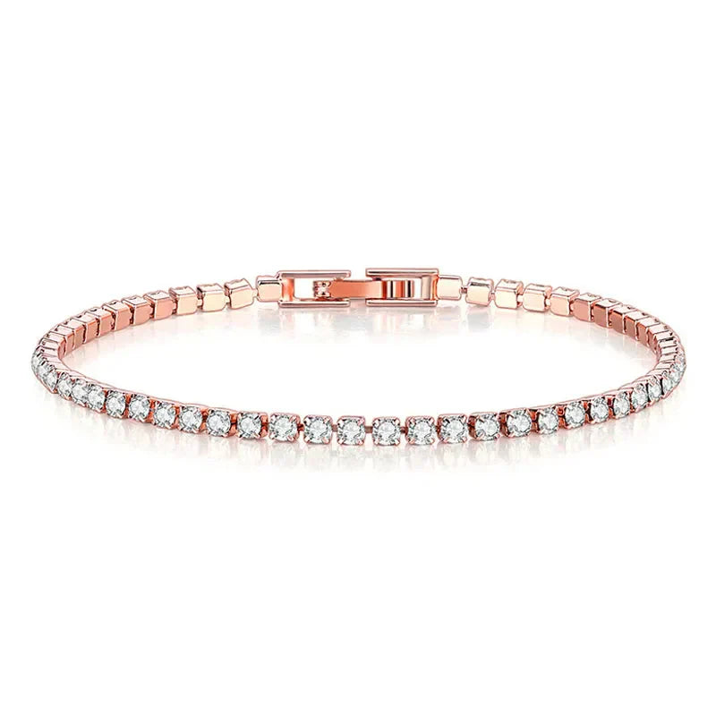 Skorter | Tennis Bracelet – Shine with Attitude: Elegance in Sterling Silver and Hip-Hop Flair!