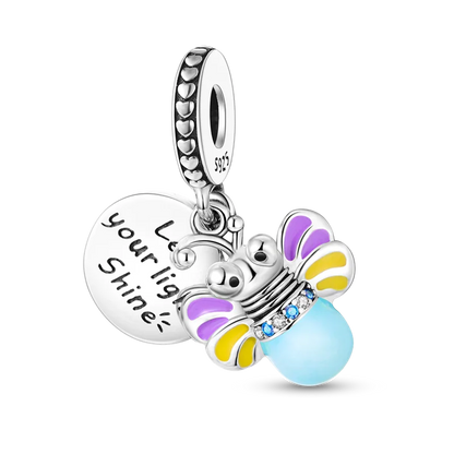 Skorter | 925 Silver Golden Leopard Charms Beads Colorful Chameleon Rhinoceros Lion Scarab Cat Pendant Compatible with Original Pandora Bracelet Jewelry