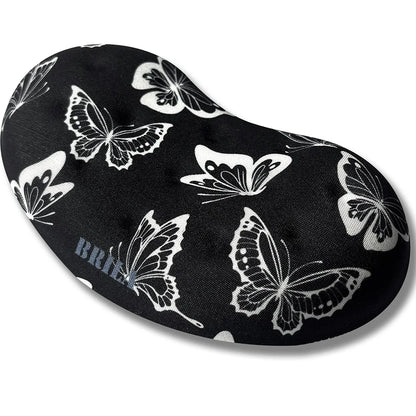 Skorter | Ergonomic Memory Foam Mouse Wrist Rest Pad - Non-Slip Support Cushion with Massaging Holes