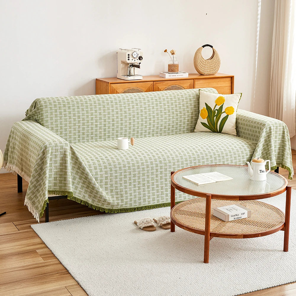 Skorter | DualComfort Reversible Sofa Cover – Stylish, Washable Couch Protector for 3–4 Seater Sofas