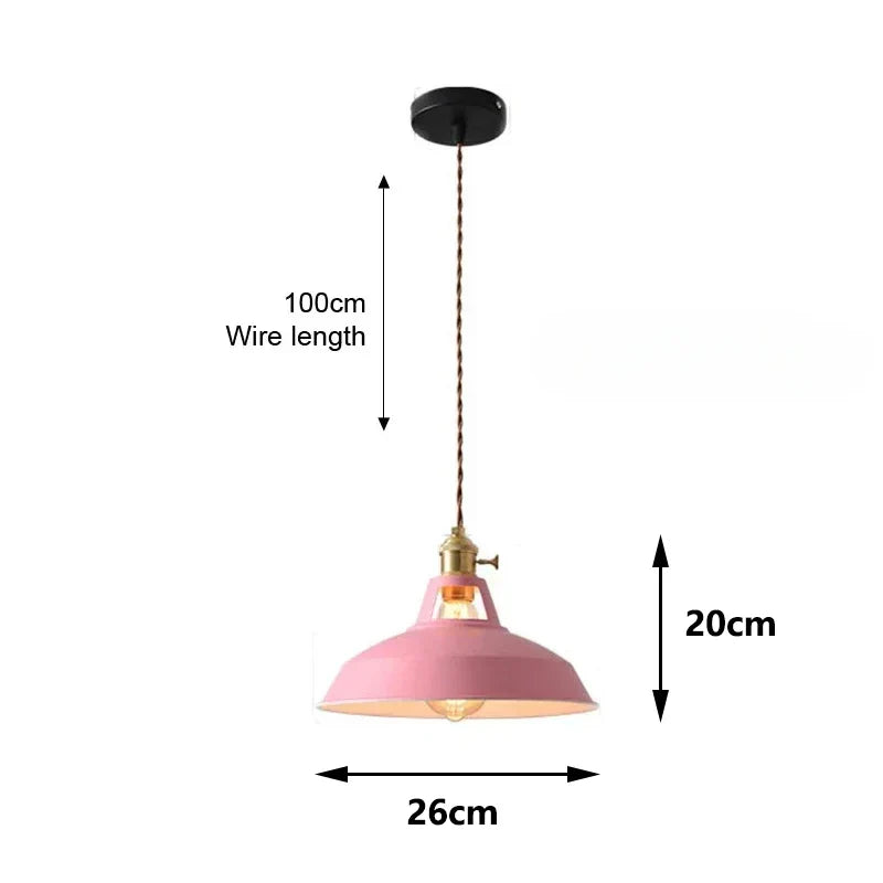 Skorter | Colorful hanging pendant lighting for kitchen restaurant – Adjustable hanging pendant lighting