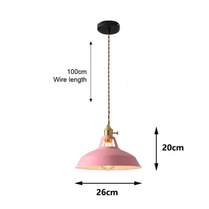 Skorter | Colorful hanging pendant lighting for kitchen restaurant – Adjustable hanging pendant lighting