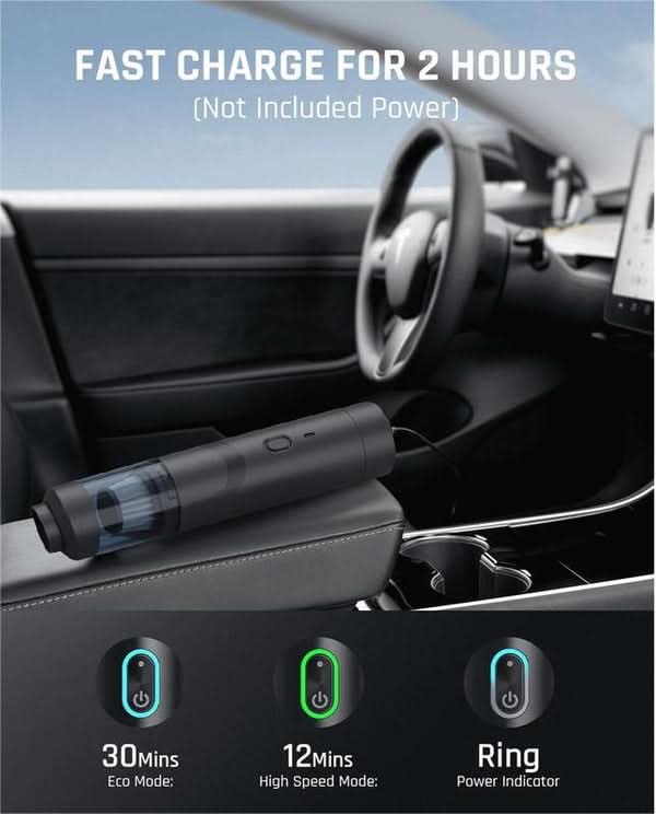 Skorter | Cordless Handheld Vacuum Cleaner for Effortless Car & Household Cleaning