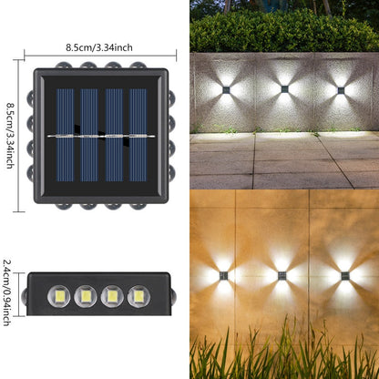 Skorter | SolarVibe – Sustainable Solar Wall Light for Modern Outdoors