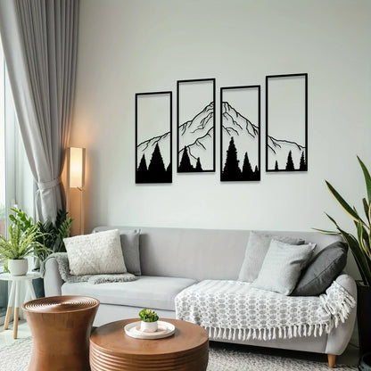 Skorter | Mountain Frame Unique Wall Art