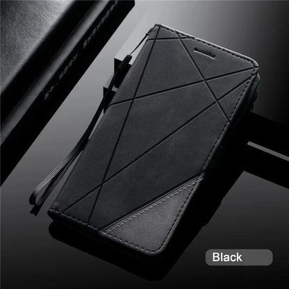 Skorter | Flip Magnetic Leather Cover for Samsung Galaxy A Series