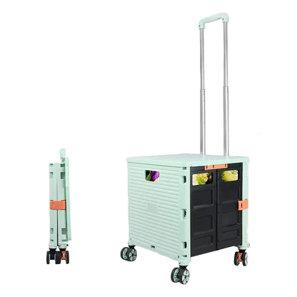 Skorter | Folding Shopping Trolley with Silent Wheels – EasyCart