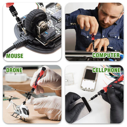 Skorter | 115-in-1 Precision Screwdriver Set with Magnetic Repair Tools – ProFix