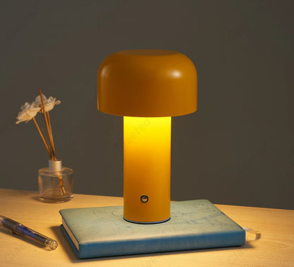 Skorter | Italian Designer Mushroom Table Lamp Night Light - Portable Cordless Touch Lamp