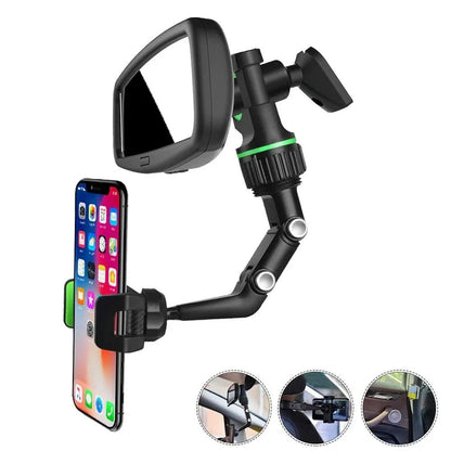 Skorter | 360° Car Phone Holder Mount for Rearview Mirror