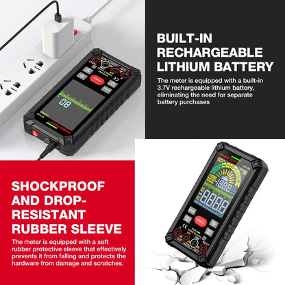 Skorter | 10000 Counts Digital Multimeter with True RMS - HT129