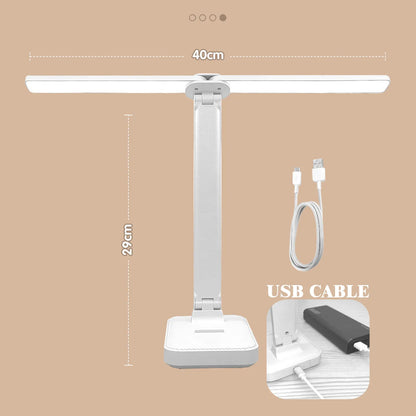 Skorter | Table Lamp | Reading Light | USB Rechargeable. Dimmable & Touch-Controlled for Reading