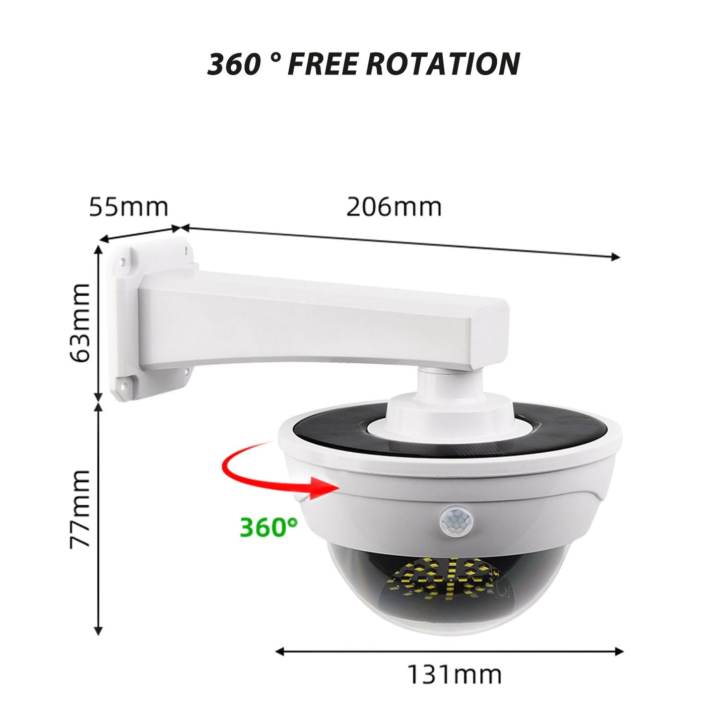 Skorter | Outdoor Waterproof Solar Dummy Security Camera