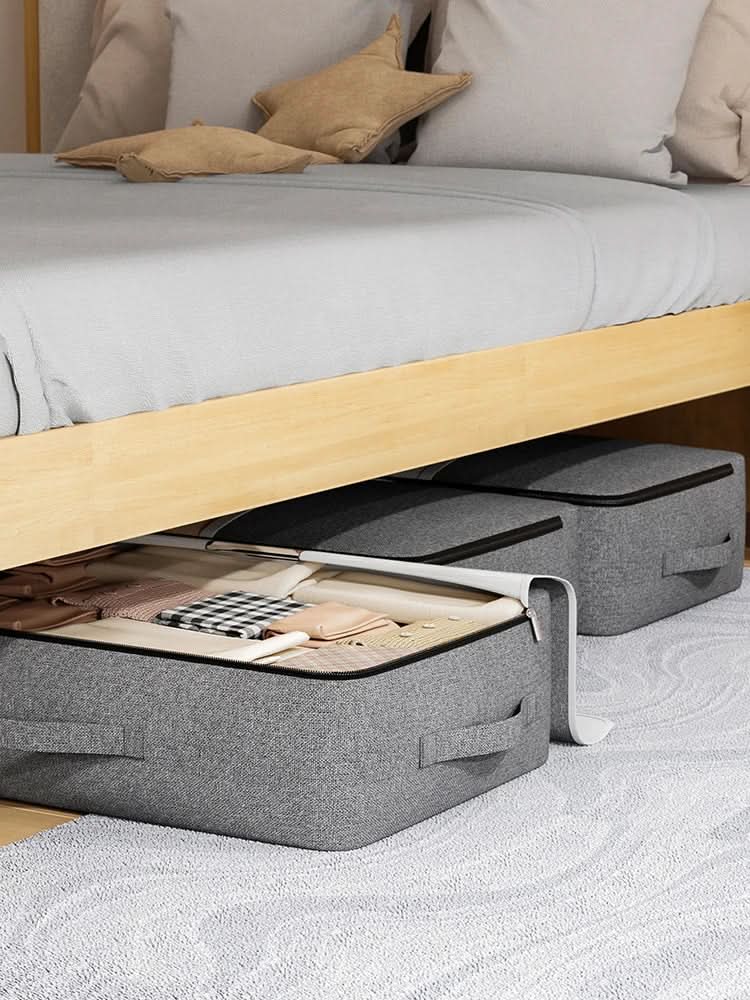 Skorter | CLOTHING STORAGE BAG – Foldable storage bag with view window & zipper for clothes & bedding