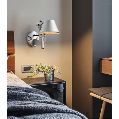 Skorter | RockFleur - Industrial Wall Lamp Bedroom & Living Room Adjustable Reading Lamp