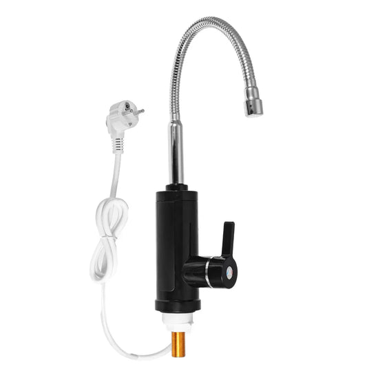 Skorter | FlowHeat 3000W Instant Hot Water Kitchen Tap – Electric Mixer Tap with Temperature Display