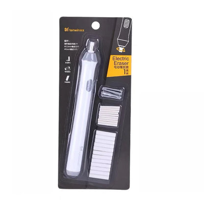 Skorter | Adjustable Electric Eraser with Refills - Battery-Powered Sketching Tool