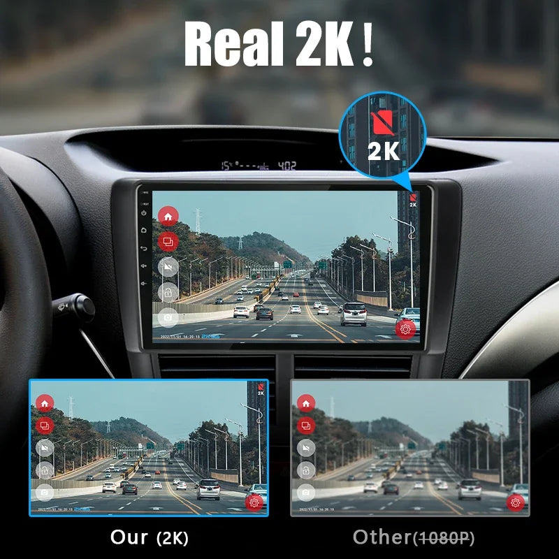 Skorter | Universal 2K Full HD ADAS Dash Cam - Night Vision