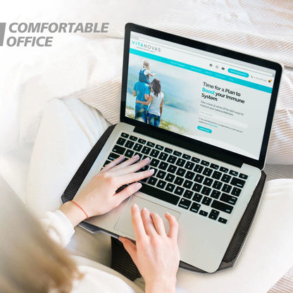 Skorter | 12-17 Inch Laptop Cooling Pad with 5 Fans