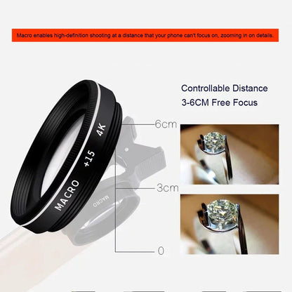 Skorter | 37mm 15X Macro Lens for Phone Photography