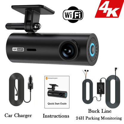 Skorter | 4K Car Dash Cam with WiFi & 24h Parking Monitor