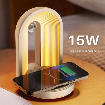 Skorter | LUMIVIBE – Wireless Charging and Speaker Lamp