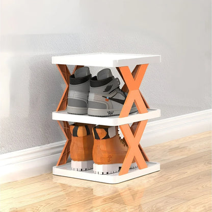 Skorter | Multifunctional and Foldable Shoe Rack for Space-Saving Storage